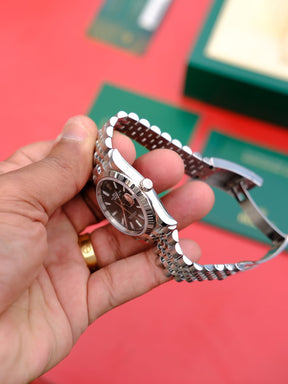 ROLEX DATEJUST MINT GREEN