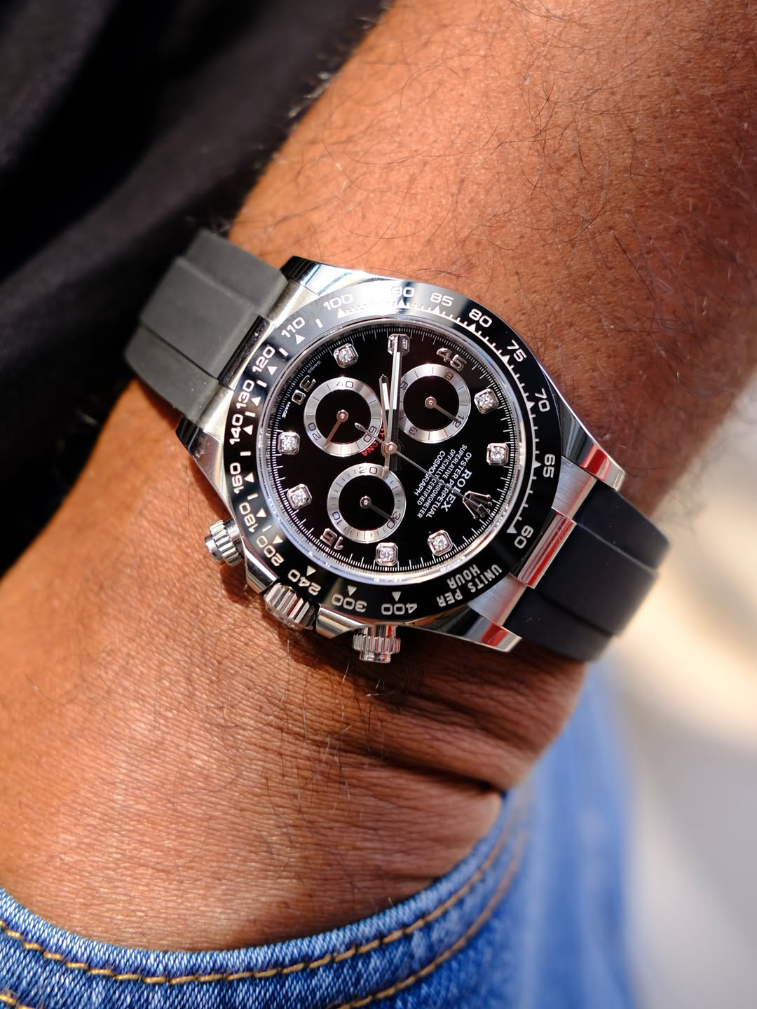 ROLEX DAYTONA GOLD WHITE EDIÇÃO ESPECIAL