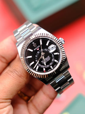 ROLEX SKY DWELLER BLACK