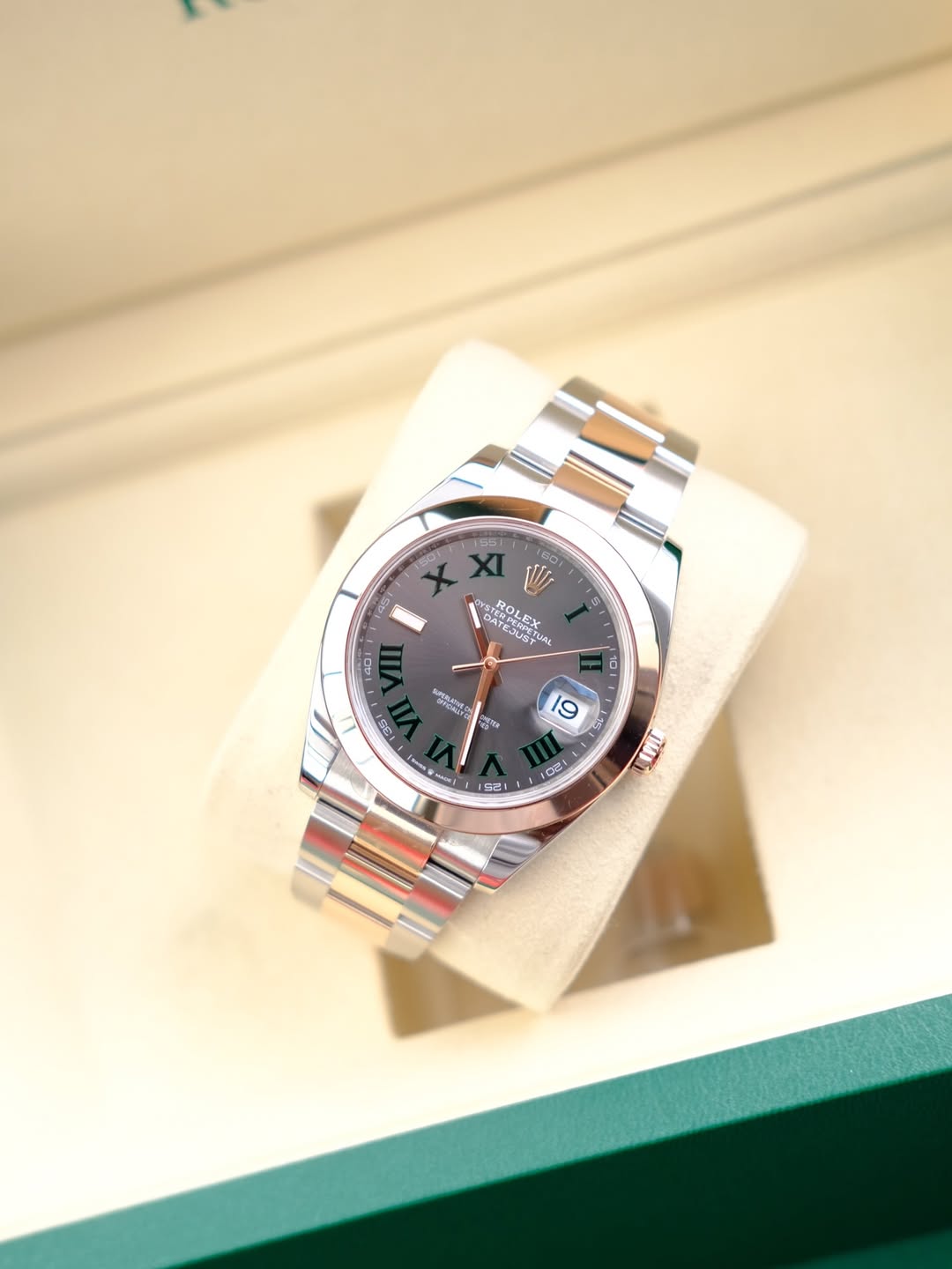 ROLEX DATEJUST WIMBLEDON