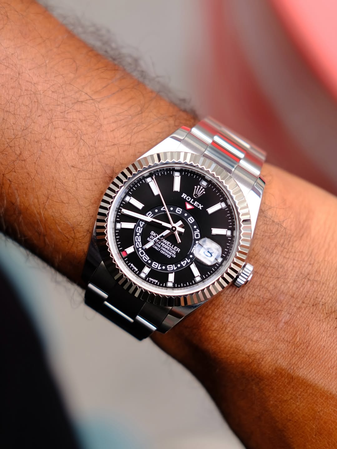 ROLEX SKY DWELLER BLACK