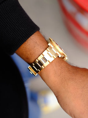 ROLEX GMT MASTER II GOLD (EDIÇÃO DE ANIVERSÁRIO)