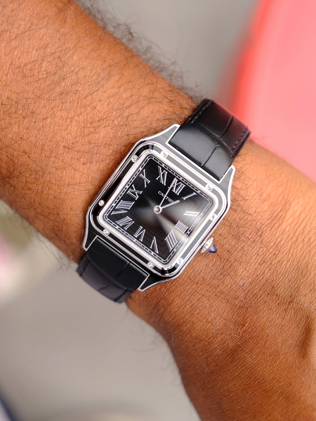 CARTIER SANTOS DUMONT BLACK