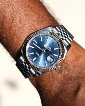 ROLEX DATEJUST BLUE DIAL