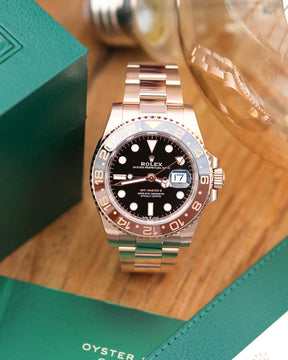 ROLEX GMT MASTER II ROOT BEER