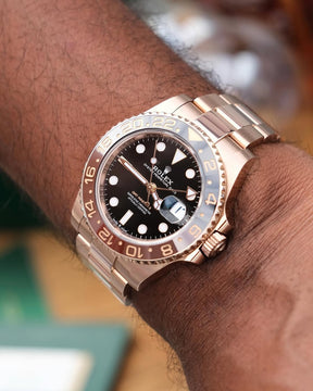 ROLEX GMT MASTER II ROOT BEER