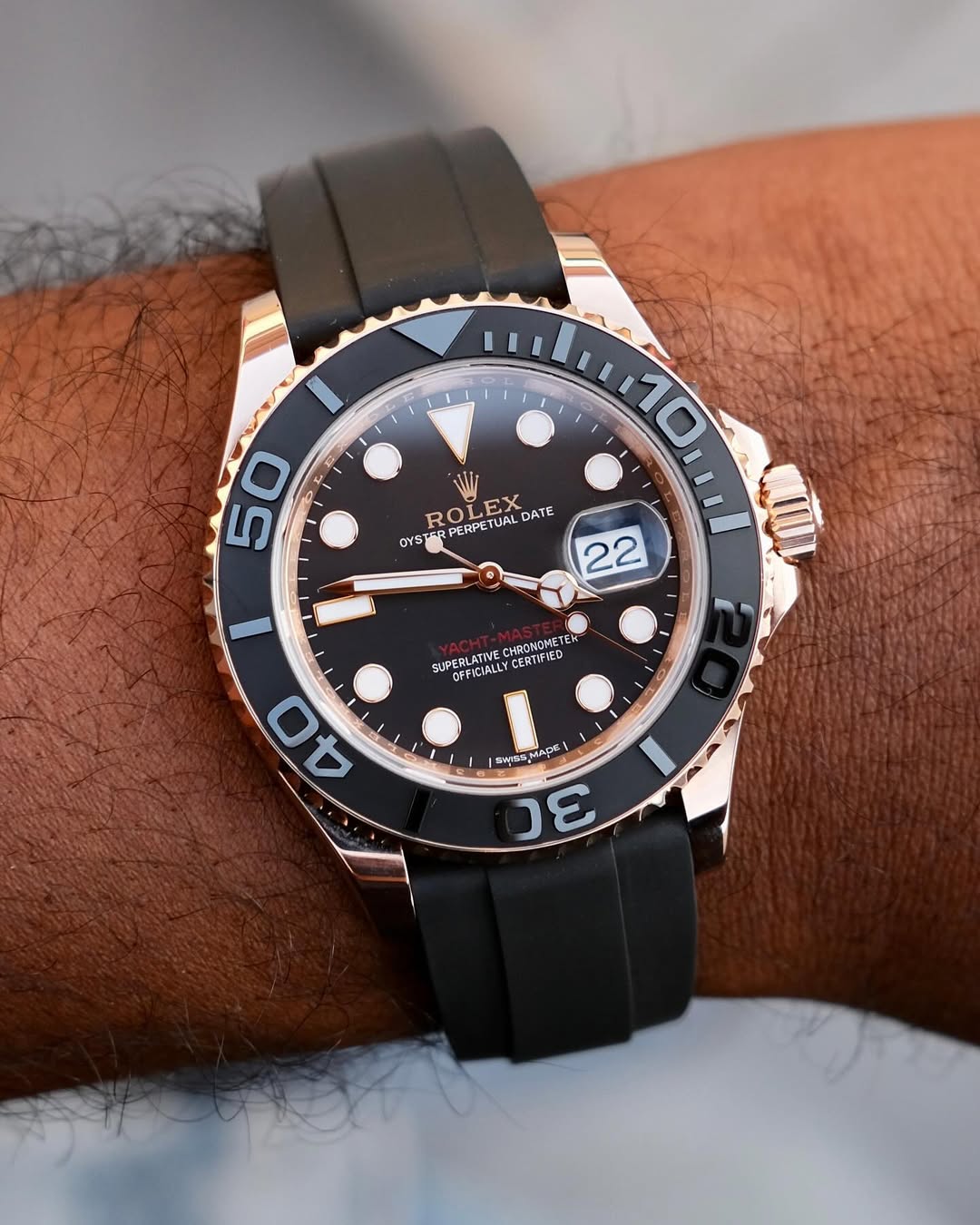ROLEX YACHT MASTER EVEROSE