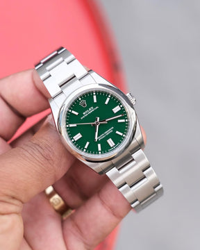 ROLEX OYSTER PERPERTUAL GREEN